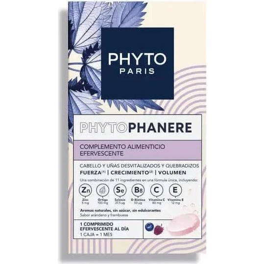 Phyto Phytophanere Complemento Alimenticio Efervescente 30 Cápsulas