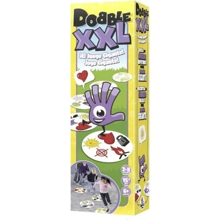 Asmodee Dobble XXL - Juego de Mesa Gigante de 50cm