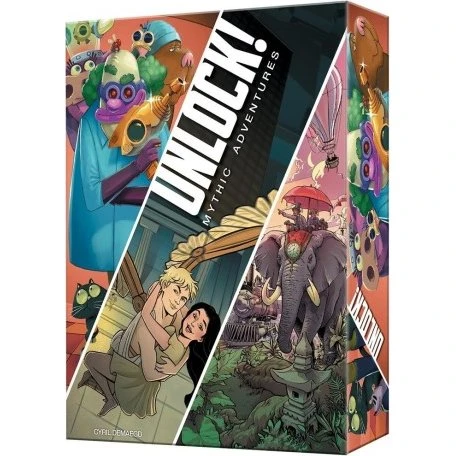 Unlock! Mythic Adventures - Juego de Cartas Cooperativo