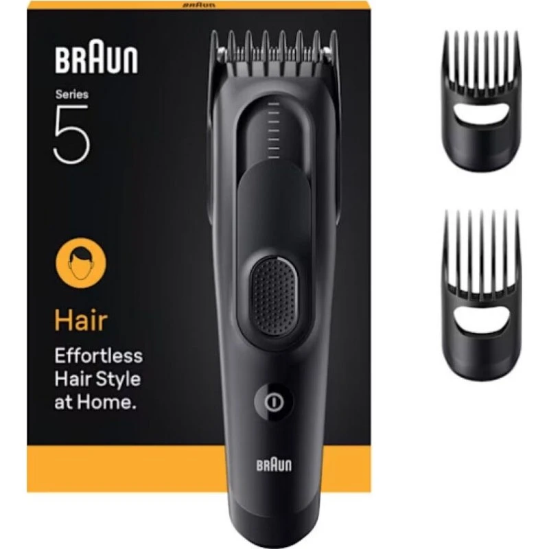 Braun HC5530 Cortadora de Pelo, 17 Longitudes, Negro
