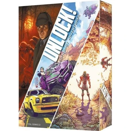 Unlock! Legendary Adventures - Juego de Cartas Cooperativo