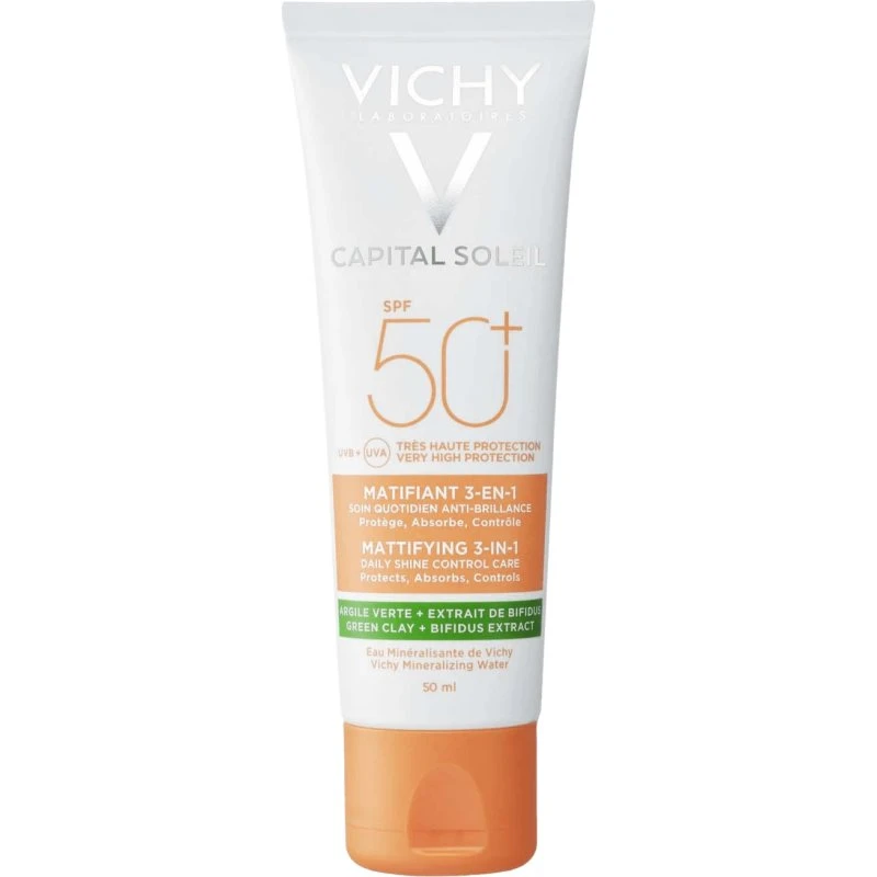 Vichy Capital Soleil Crema Solar Matificante 3 en 1 SPF50+ 50ml