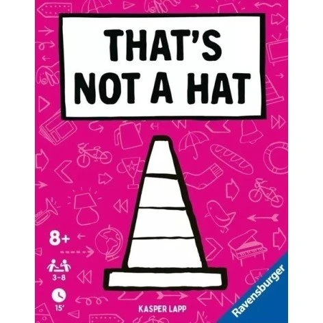 Ravensburger That's Not a Hat - Juego de Cartas de Memoria y Faroleo