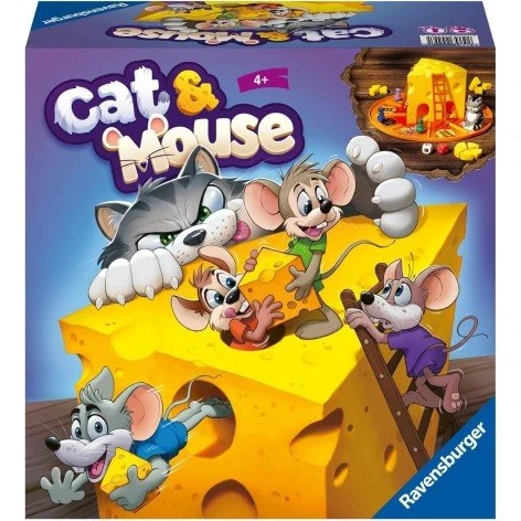 Ravensburger Cat and Mouse - Juego de mesa para niños