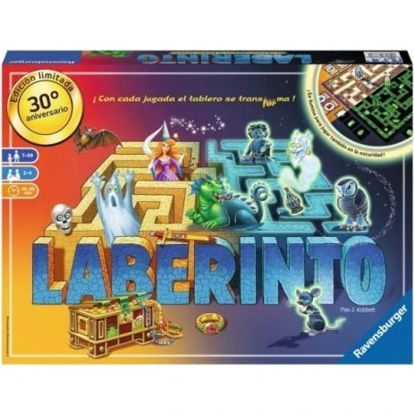 Ravensburger Laberinto 30 Aniversario - Edición Glow in the Dark