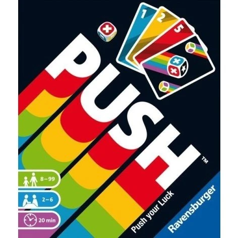 Push de Ravensburger - Juego de Cartas de Estrategia