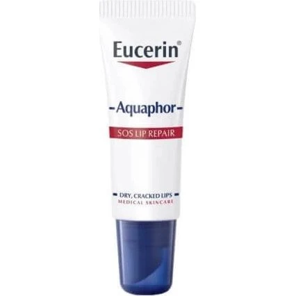 Eucerin Aquaphor Crema Regeneradora para Labios Secos, 10 ml