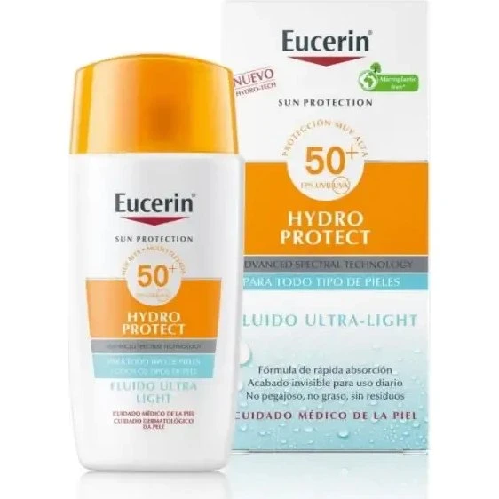 Eucerin Fluido Facial Antipigmentante con Protección Solar FPS 50+