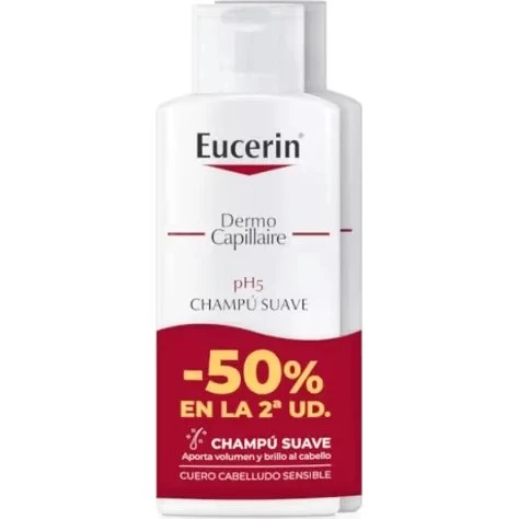 Eucerin Champú Suave pH5 Duplo 2x250ml