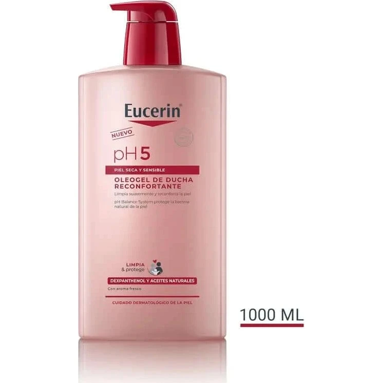 Eucerin Oleogel Ducha Reconfortante pH5 1000 ml