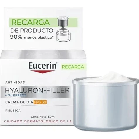 Eucerin Hyaluron Filler Día FPS30 Refill 50ml