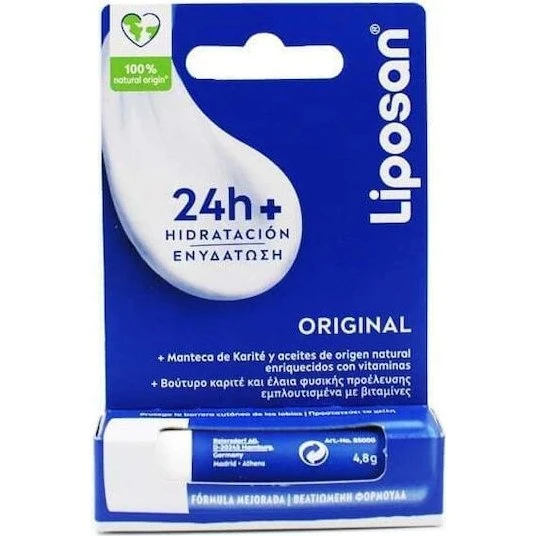 Liposan Bálsamo Labial Hidratante 24h+ Original 4.8g