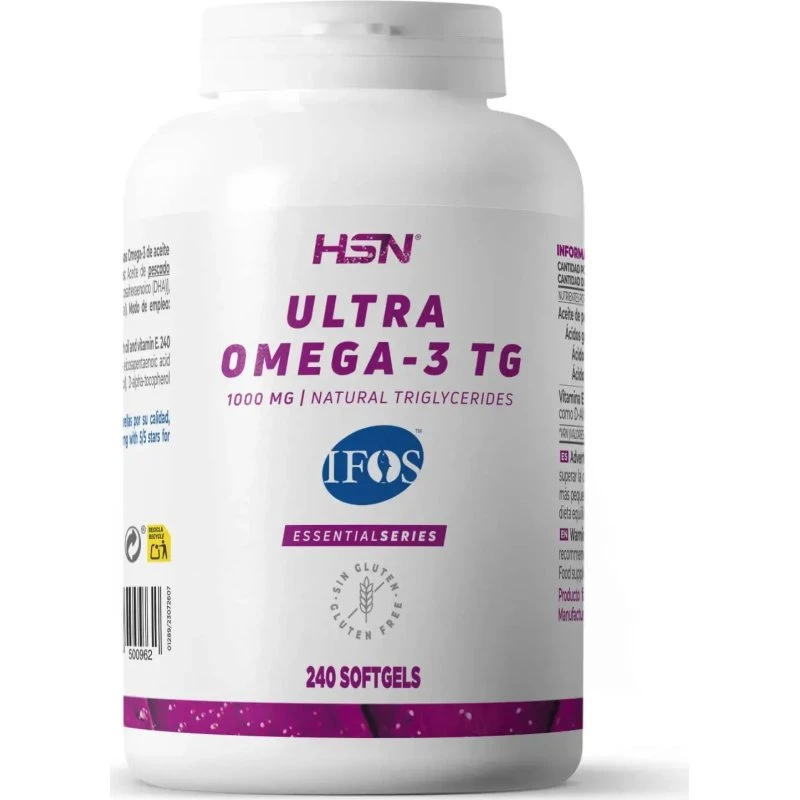 HSN Ultra Omega-3 TG 1000mg 240 Perlas