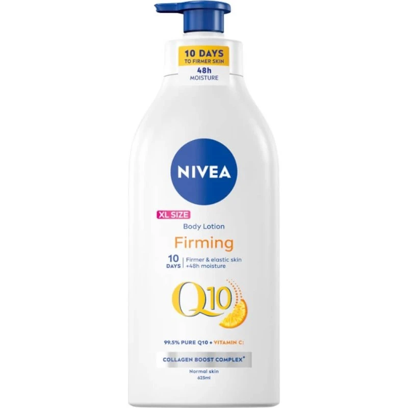 Nivea Q10 Loción Corporal Reafirmante con Vitamina C, 625 ml