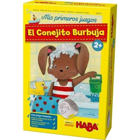 HABA El Conejito Burbuja - Juego de Mesa Educativo para Niños