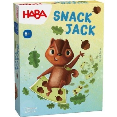 HABA Merienda de Bellotas - Juego de Cartas Snack Jack