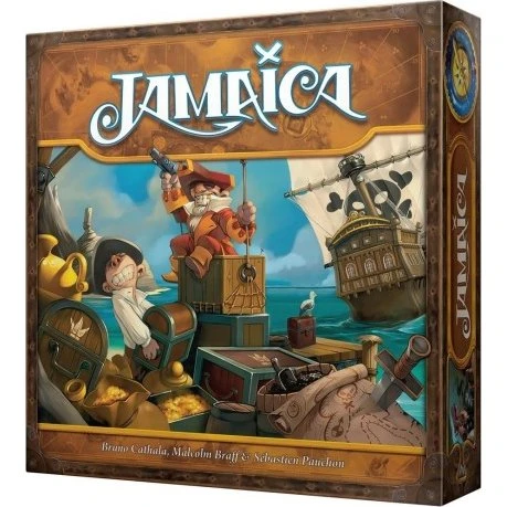 Asmodee Jamaica - Juego de Mesa de Carreras Tácticas Pirata