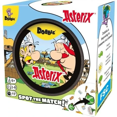Dobble Asterix - Juego de Cartas de Agilidad Visual