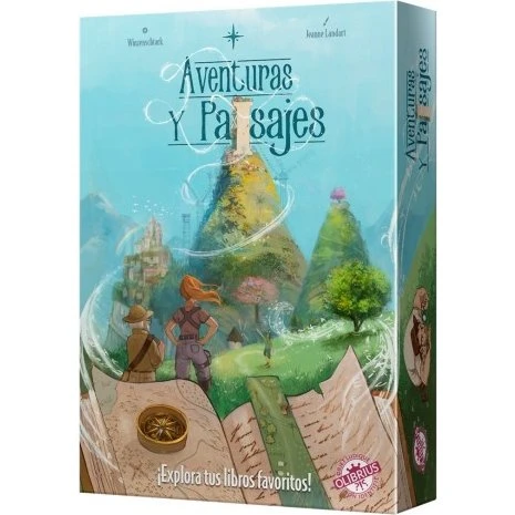 Asmodee Aventuras y Paisajes Juego de Mesa