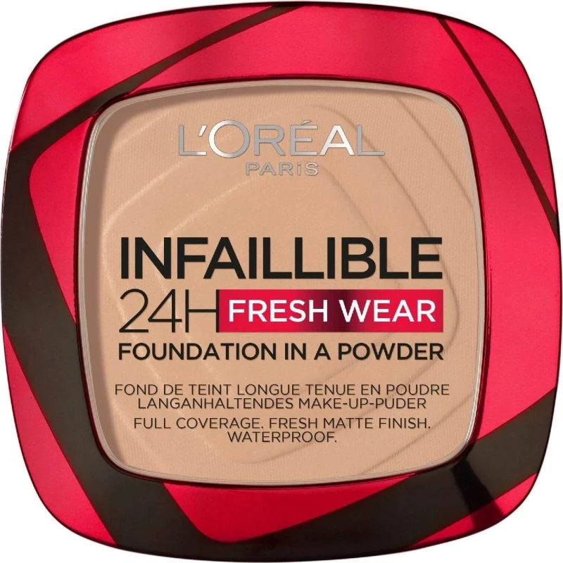 L'Oréal Paris Infaillible 24H Fresh Wear Polvos Matificantes 120 Vainilla