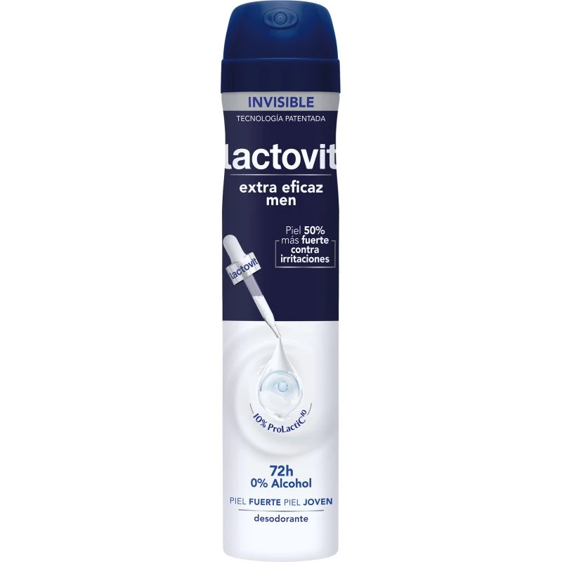 Lactovit Men Extra Eficaz 48h Spray 200ml