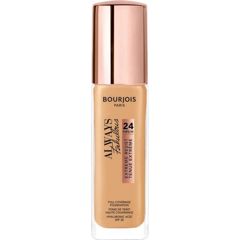 Bourjois Always Fabulous Extreme Resist Foundation SPF20 - 310 Beige, 30ml
