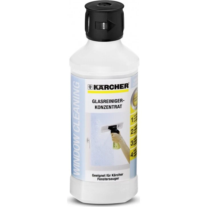 Kärcher Detergente Concentrado para Limpiacristales WV50 500ml