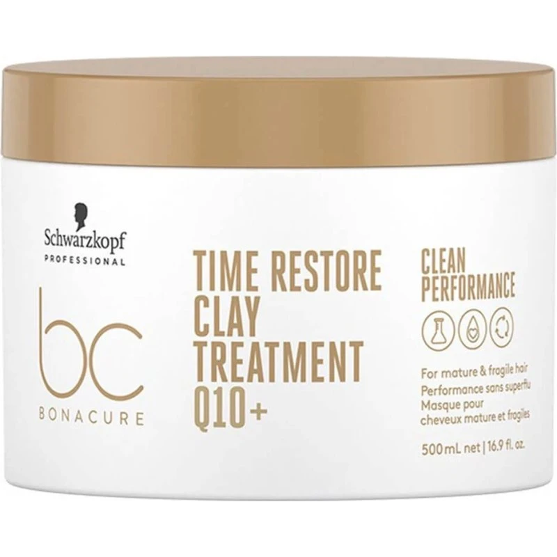 Schwarzkopf Professional BC Bonacure Time Restore Mascarilla de Arcilla 500 ml