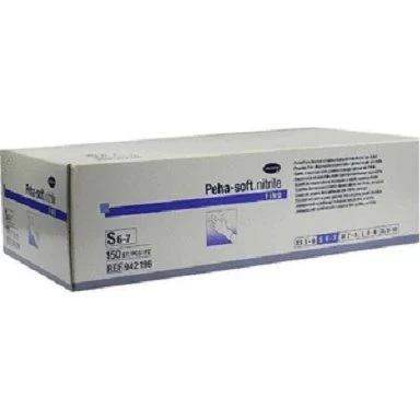 Hartmann Peha-Soft Guantes de Nitrilo Blanco Talla S (100 uds)
