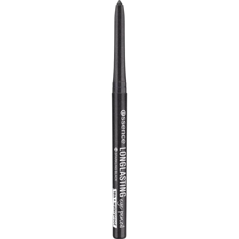 Essence Lápiz de Ojos Long-Lasting 34 Sparkling Black, 0,28 g