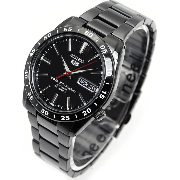 Seiko 5 SNKE03KC Reloj automático hombre esfera negra 36 mm