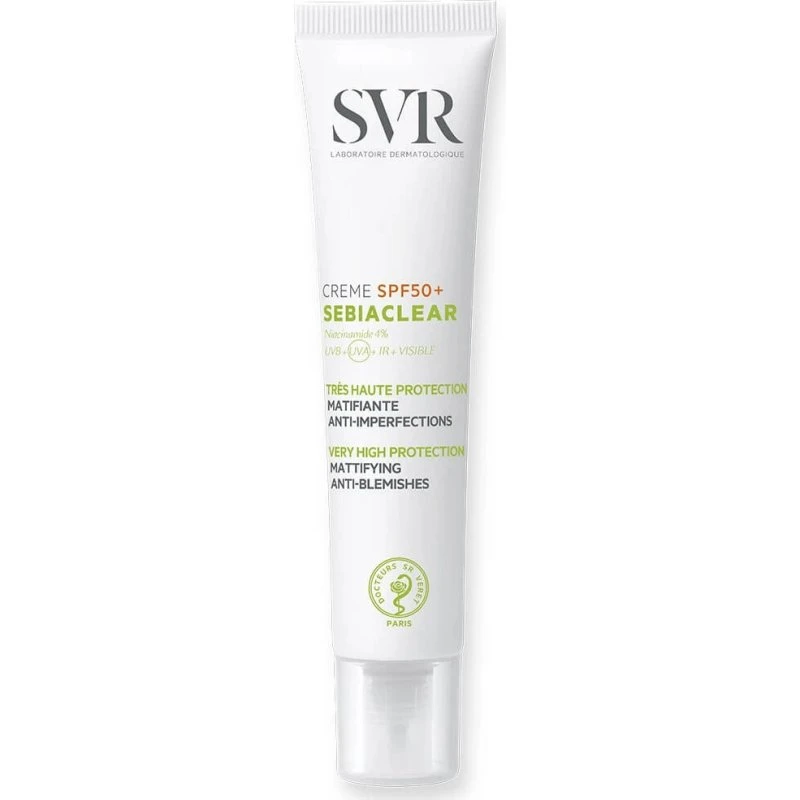 SVR Sebiaclear Crema SPF50 Protector Solar Matificante 40ml