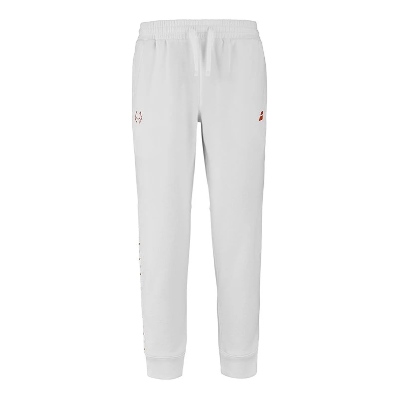 Babolat Sweat Pant Juan Lebrón SS26 - Pantalón de Algodón Blanco