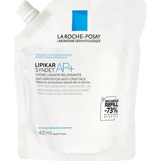 La Roche-Posay Lipikar Syndet AP+ Crema Limpiadora Recambio 400ml