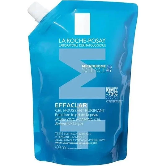 La Roche-Posay Effaclar Gel Limpiador Recargable 400ml