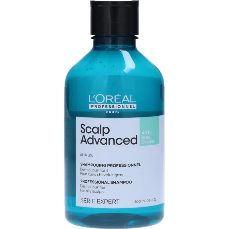 L'Oréal Scalp Advanced Anti-Oiliness Dermo-Purifier Shampoo 300 ml