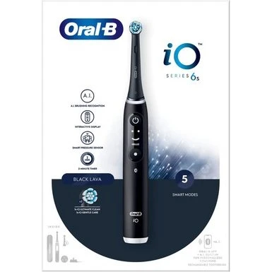 Oral-B iO 6 Cepillo Dental Eléctrico Negro