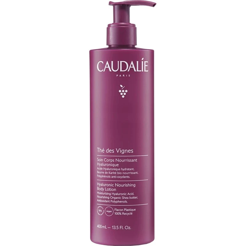 Caudalie Thé des Vignes Loción Corporal Hidratante con Ácido Hialurónico 400ml