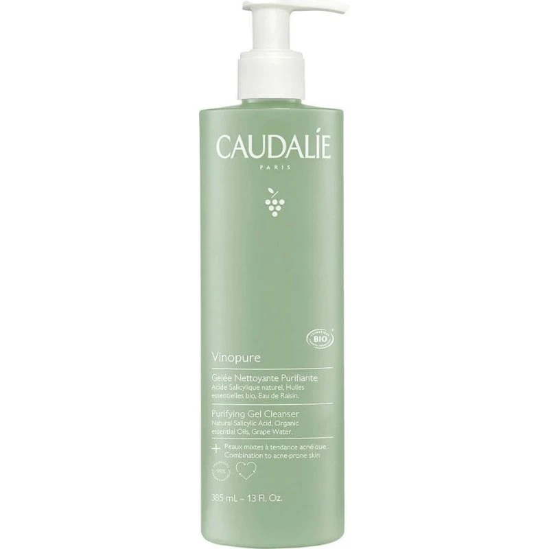 Caudalie Vinopure Gel Limpiador Purificante Bio 385ml