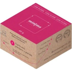 MINIMA ORGANICS Dentífrico Infantil Frambuesa con Flúor 1450 ppm