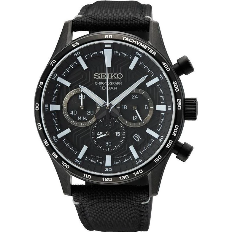 Seiko Neo Sports Cronógrafo SSB417P1 esfera negra
