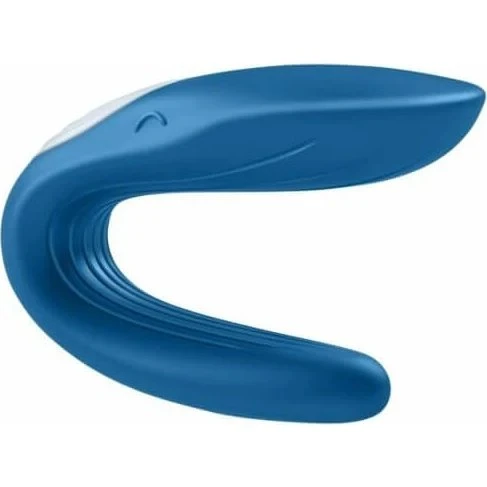 Satisfyer Double Whale Vibrador para Parejas Azul