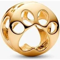 Pandora Charm Huella Filigrana Dorado 768869C00