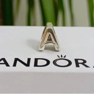 Pandora Charm Letra A 797455 en Plata de Ley