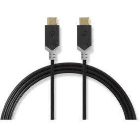Nedis Cable USB-C 3.2 Gen 1 Negro