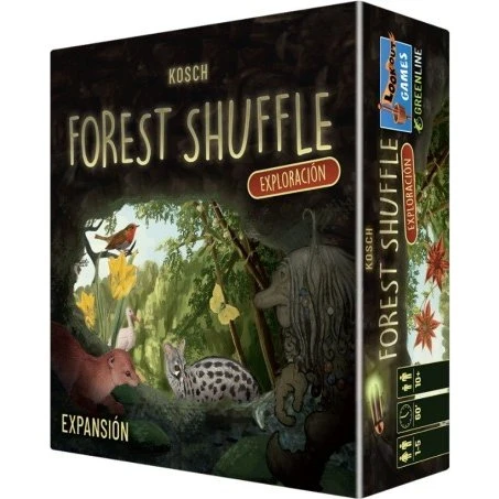 Asmodee Forest Shuffle: Exploración