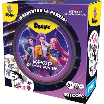 Dobble KPop Demon Hunters de Asmodee