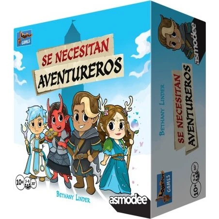 Asmodee Se Necesitan Aventureros - Juego de Cartas