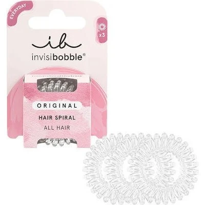 AMBITAS Invisibobble Original Cristalino - Pack de 3 unidades