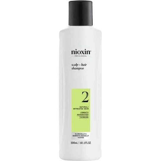 Nioxin System 2 Champú para Cabello Natural con Debilitamiento 300ml